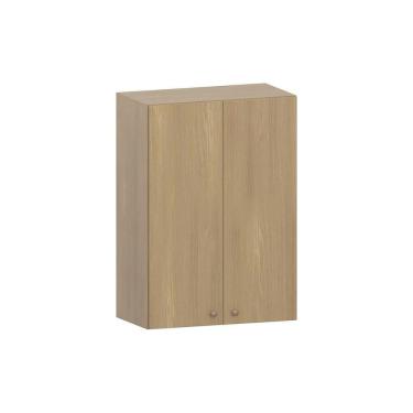 Imagem de Armário Aéreo De Cozinha 60cm 2 Portas Classic Luciane Móvei Freijó/freijó