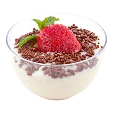 Imagem de Restaurantware Tigelas descartáveis de 118 ml, 100 copos redondos para aperitivos – para rato, pudim, lanches, condimentos, amostras e degustações, mini copos de sobremesa de plástico transparente, recicláveis – Restaurantware