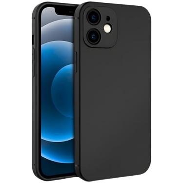 Imagem de Capa para iPhone 11 Capinha [Ultra Slim] com [Proteção de Camera], Case Anti Impacto e Resistente, Anti Riscos, Leve, Aveludada e Design Elegante (Preto)