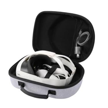 Imagem de CBDYWVR Carrying Case for VR Meta Quest 3S/Meta Quest 3 Headset, Hard Carrying Case Compatible with Quest 3S/3 VR Accessories, Protable Travel Case, Suitable for Travel and Home Storage