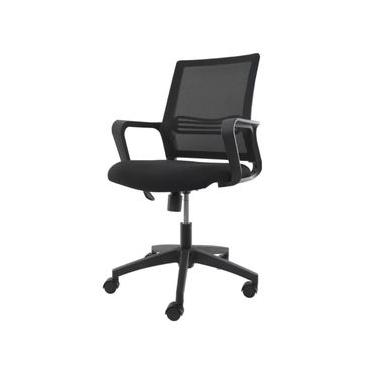 Imagem de Cadeira De Escritório Diretor Simples Secretária Mesh Michigan Preta