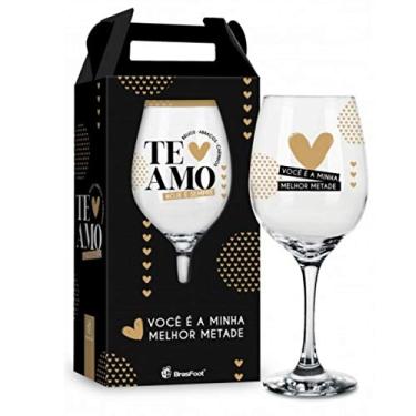 Imagem de TACA VINHO TE AMO HOJE SEMPRE