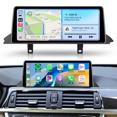 Imagem de Estéreo automotivo atualizado 2025 Android 15 de 10,2 polegadas para BMW 3 4 Series F30 F31 F34 F32 F33 F36 320i 328i 335i 435i 428i 420i 2013-2017 com sistema NTG, 8 núcleos 4 GB + 128 GB sem fio