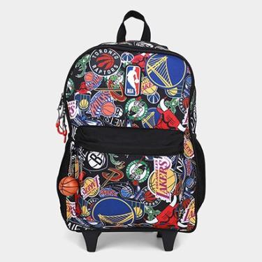 Imagem de Mochila NBA Sestini Begins c/ Carrinho Externo 17L-Masculino