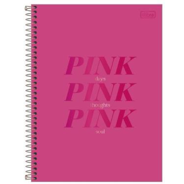 Imagem de Caderno De 01 Materia Cd Love Pink 80fls Capa Sortidas - Tilibra