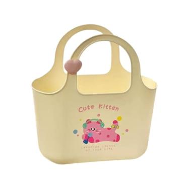 Imagem de WeiLaiKeQi Cesto organizador para produtos de limpeza e higiene pessoal para chuveiro e camping.