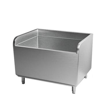 Imagem de Pia de esfregão de piso de aço inoxidável, pia de aço inoxidável independente, pia de esfregão de piso comercial com bacia profunda, pia de piso de aprofundamento de grande capacidade de aço