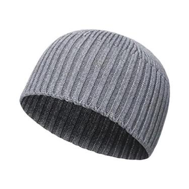 Imagem de Gorro de malha  Chapéu de lã quente estilo Yuppie, individualista e hi