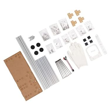 Imagem de Acouto Suporte para Computador de Estrutura Aberta ATX, Suporte Aberto para Computador ATX, Bom para Dissipação de Calor, 4 Slots PCI, Estrutura Nua de Liga de Alumínio Colorida, Bancada de Teste de