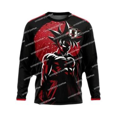 Imagem de Camiseta De Manga Longa Dragon Ball Z Goku Para Homens Adultos, Edição
