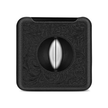 Imagem de JDIME Acessório multifuncional para caixa de presente de agulha para cortador de charutos 4 em 1 (preto)