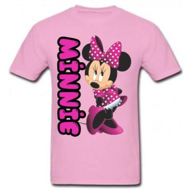 Imagem de Camiseta  Minnie fornecedor M&M Presentes Personalizados, Rosa, M