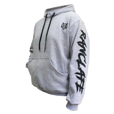 Imagem de Conjunto De Moletom Calça E Blusa De Frio Ranclafe, Cinza, P