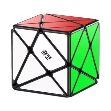 Imagem de Cubo Mágico QiYi Windmill S Preto, Fisher S Axis, Sem Adesivos, Atuali