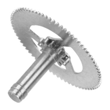 Imagem de Chiffonade Relógio de liga leve roda minuto movimento profissional palete escapar forquilha para relógio movimento ST25 peça de reparo, Prata, Redondo