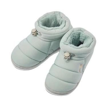 Imagem de Botas De Neve Infantis Grossas E Peludas Para Inverno, Pantufas Quente
