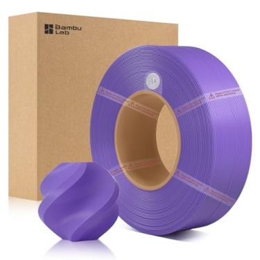 Imagem de ENOMAKER Bamboo Lab Refil de filamento básico PLA roxo 10700 1,75 mm, filamento de impressora 3D com RFID para AMS, fácil de imprimir e para iniciantes, acabamento suave, consumíveis de impressão 3D