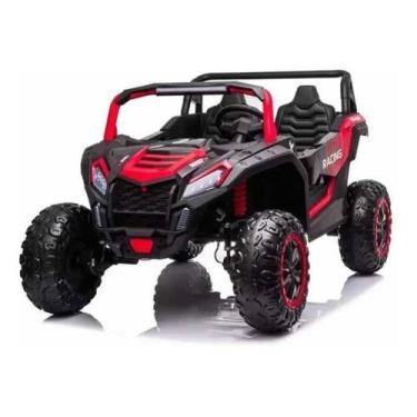 Imagem de Buggy eletrico infantil racing 24v 4x4 arco iris carros eletricos