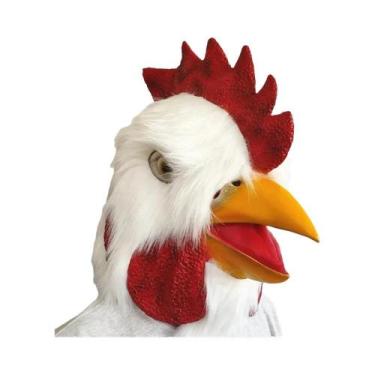 Imagem de Máscara De Galo Fantasia De Halloween Acessório De Carnaval Em Látex P