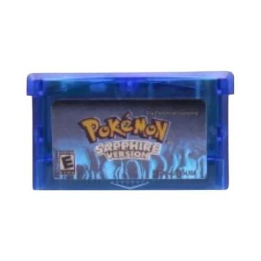 Imagem de Cartucho De Jogo Pokémon GBA 32 Bits, Jogos De Vídeo Emerald, Fire Red
