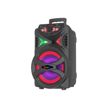 Imagem de Caixa de Som Amvox Hit - Bluetooth - Iluminação LED - 250W RMS - Bivolt - ACA 255-Unissex
