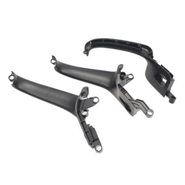 Imagem de Maçaneta das portas internas do carro, painel do interruptor da janela, tampa de acabamento compatível com Audi A4 B6 B7 2002 2003 2004 2005 2006-2008 8E0868393A 8E0868394A 8E1867171B(3PCS)