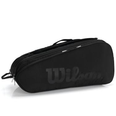 Imagem de Raqueteira Wilson Noir Tour X12 Preta-Unissex