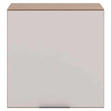 Imagem de Armário Aéreo 58cm Etna Carvalho Oak Off White – Poliman