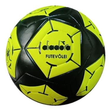 Imagem de Bola de Futvolei, Diadora Pro, PU, Elite-R, Amarelo Neon, Futebol e Magia