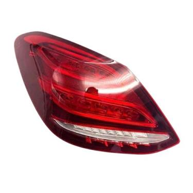 Imagem de FLJOYOEU Luz de freio, para-choque traseiro, lanternas traseiras, lanterna traseira, compatível com Mercedes Benz W205 C-Class 2014-2018 C200 C180 C300 (lado esquerdo)