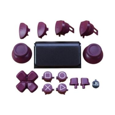 Imagem de Controle PS4 pro Slim Conjunto Completo Botões Joysticks Cap Touch D-p
