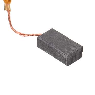 Imagem de Generic 10 peças de reposição de mini escovas de motor de carbono pretas com mola de 25 mm e núcleo de cobre para máquina de furadeira elétrica Generic Motors ferramenta rotativa (pacote 7: 6 100