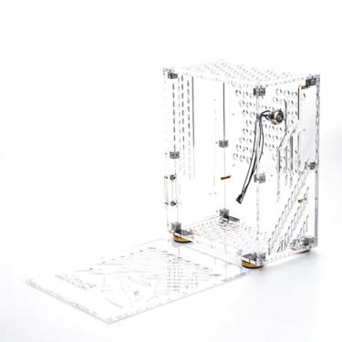 Imagem de Mini torre de computador chassi mini itx pc capa de computador portátil pequena capa de computador capa compacta para PC desktop capa mini ITX placa mãe Flex fonte de alimentação