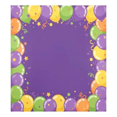 Imagem de Blueangle Balões de carnaval capa de ímã de lava-louças, decoração de capa frontal de lava-louças, adesivos de eletrodomésticos, adesivos de eletrodomésticos, 58 cm C x 66 cm adesivo magnético