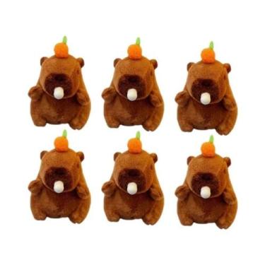 Imagem de Brinquedo De Pelúcia De Capivara Fofo, Portátil, Com Soprador De Bolha