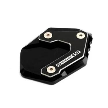 Imagem de Anti-derrapante Para f750gs 750 r1200gs lc r1250gs 1250 gsa gs 1200 suporte lateral extensão kickstand ampliar almofada(Black 1200)