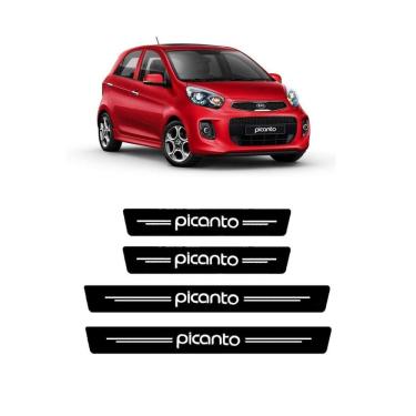 Imagem de Adesivo Para Soleira Resinado Elegance Picanto Na Cor Preto