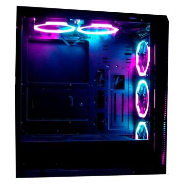 Imagem de Gabinete Gamer Rise Mode Glass 04 Rgb Rm-Ca-04-Rgb