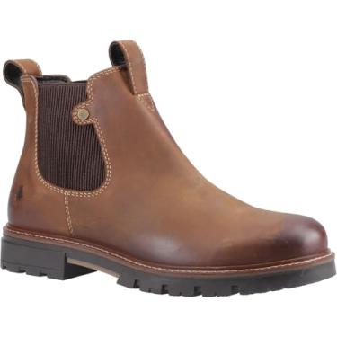 Imagem de Hush Puppies Bota masculina Pascal Chelsea, Bronzeado, 40