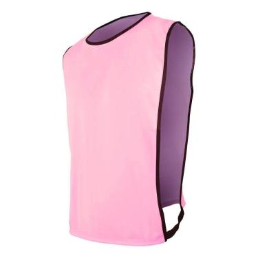 Imagem de Kit Com 5 Coletes Futebol/Futsal Com Helanqui Rosa
