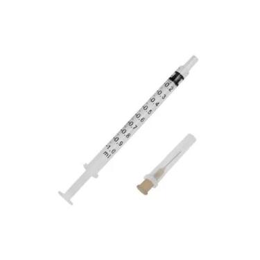 Imagem de Seringa Descartavel 1ml Luer Slip com agulha 13x4,5 - SR