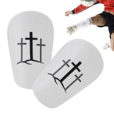 Imagem de Caneleiras,Equipamento Antiderrapante Com Absorção De Choque,Equipamento De Futebol | Para Meninos E Crianças Beisebol Basquete Boxe Kickboxing BTT Corrida Caminhada Ciclismo