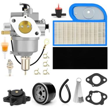 Imagem de Filtro de óleo de bomba de combustível de carburador para Kawasaki FH451V FH500V FH531V Series motores para John Deere LT180 LTR180 LX277 para Husqvarna YTH1542XP YTH1848XP motores AM130924 15003-2641