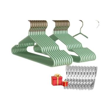 Imagem de Cabides De Metal Antiderrapantes Para Uso Doméstico, Espessos Para Sec