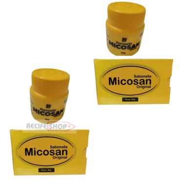 Imagem de Kit Verão Micosan Suavisador De Manchas Na Virilha 2 Pomada 2 Sabonete