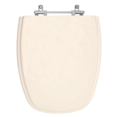 Imagem de Assento Sanitário Poliester Monte Carlo Amendoa Para Vaso Deca