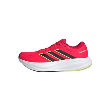 Imagem de adidas Tênis de corrida masculino Response 2, Vermelho lúcido/preto/limão, 43