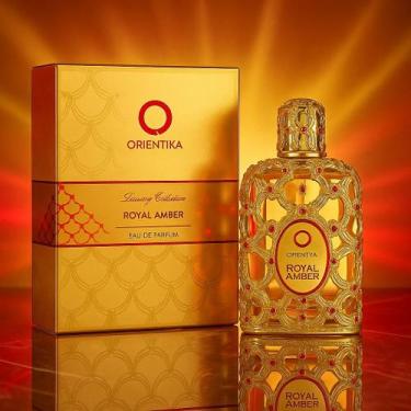 Imagem de Perfume Arabe Royal Amber Orientica 80ml