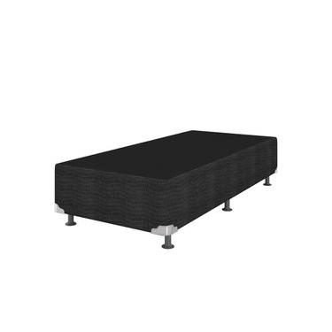 Imagem de Base Box para Colchão de Solteiro Ortobom Evidence 40x88x188 cm - Cinza