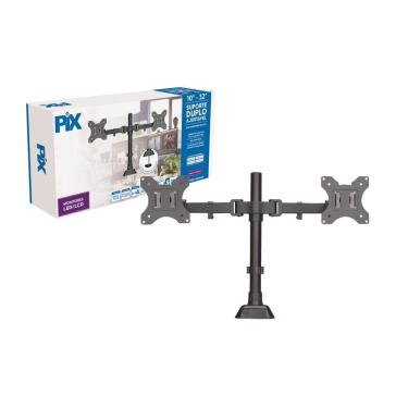 Imagem de Suporte Monitor e TV Duplo de Mesa 10 até 32 Polegadas PX-DME32D PIX